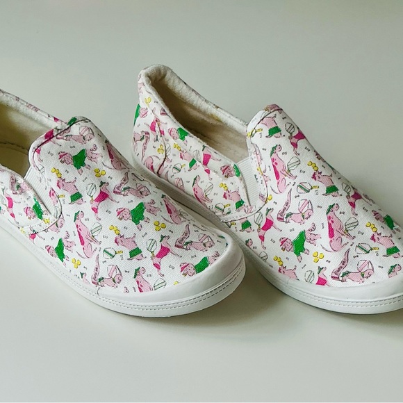 The Humane Society Preppy Dog Sneakers Sz 8 - Picture 6 of 8